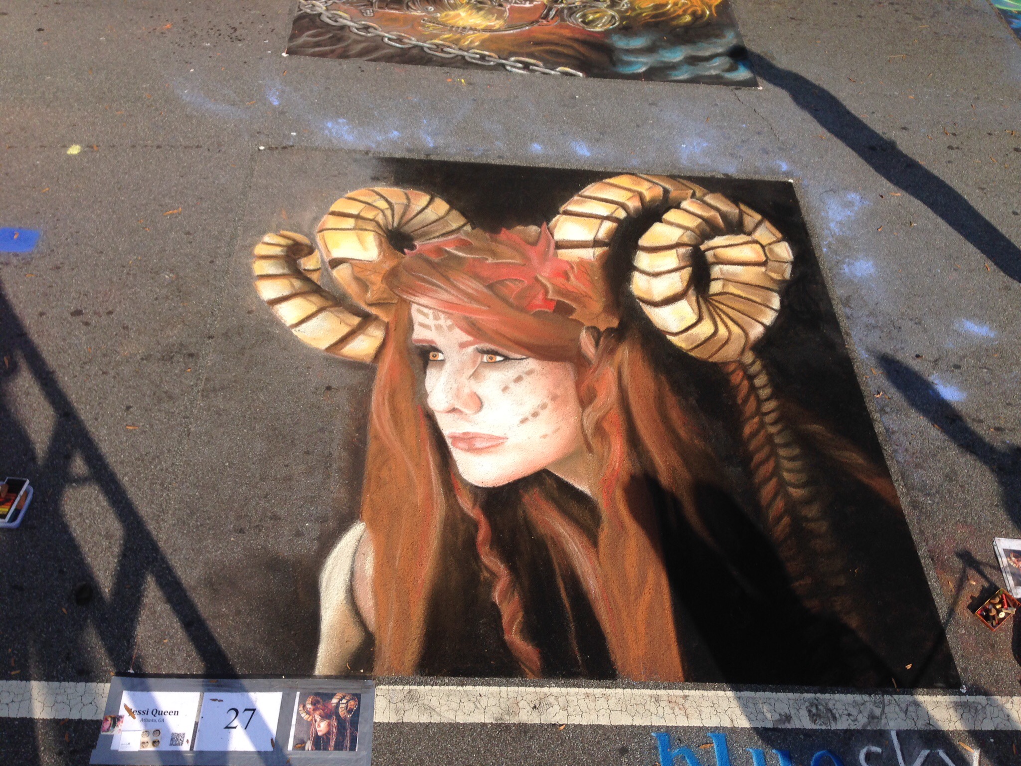 Jessi Queen Marietta Chalk Festival 2014 Jessi Queen Marietta Chalk Festival 2014