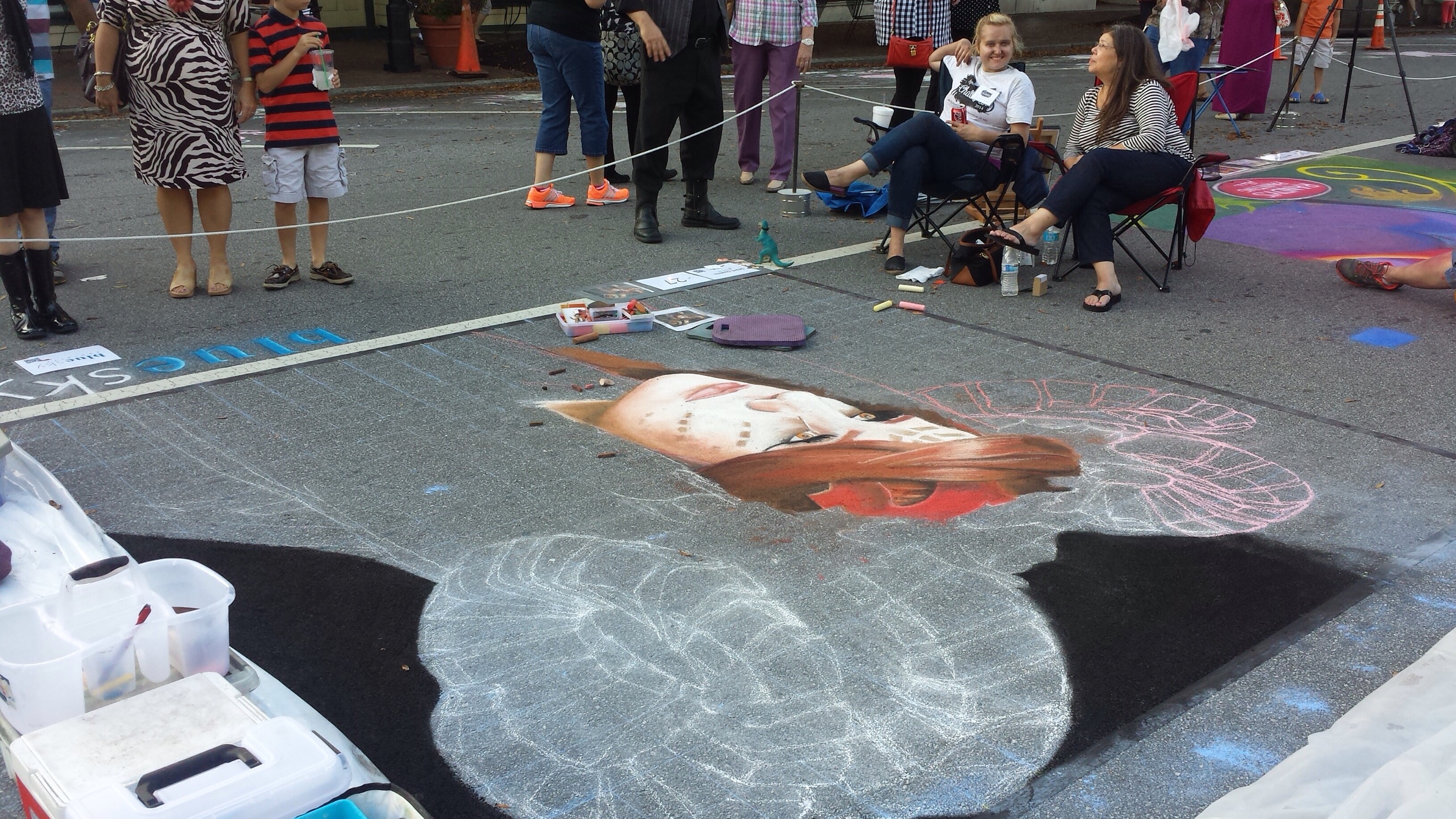 Jessi Queen Marietta Chalk Progress Jessi Queen Marietta Chalk Progress